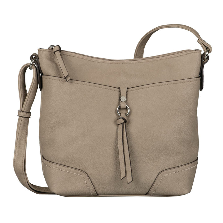 TOM TAILOR bags Imeri Damen Umhängetasche Crossbody Bag Klein 28 x 8,5 x 25 Taupe, 28 x 8,5 x 25 Tau