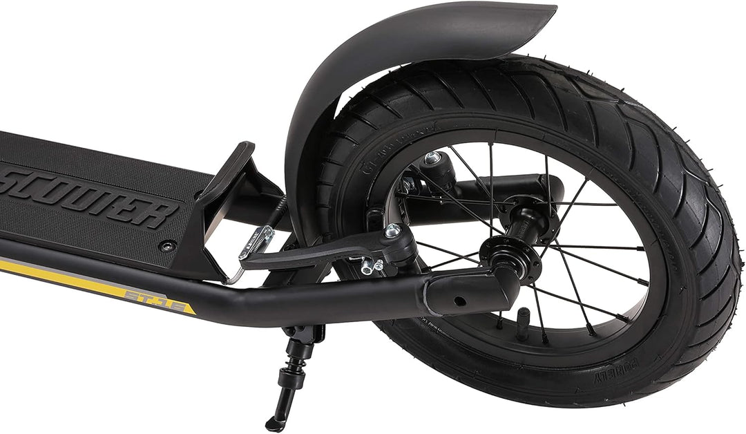 STAR SCOOTER Kinder Tret Roller ab 8 Jahre | City Kick Scooter Luftreifen Höhenverstellbar 16 Zoll N