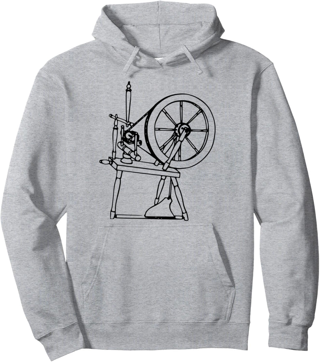 Drehendes Rad Pullover Hoodie