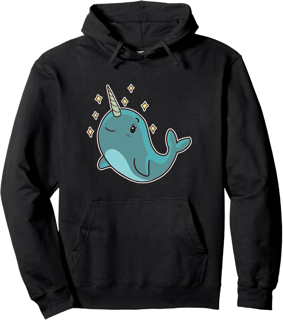 Narwhale Kinder und Erwachsene Narwhales Lover Pullover Hoodie
