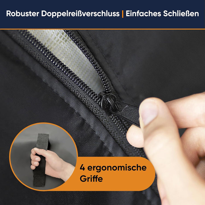 Matratzenhülle 160x200cm – Schutz für Aufbewahrung und Umzug – Dicke 30cm – wasserdichte und reissfe