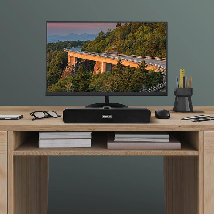 Computer Lautsprecher, 2.0 USB 3W*2 Verdrahtet Angetrieben mit 2 Membranen Verdrahtet Soundbar mit S
