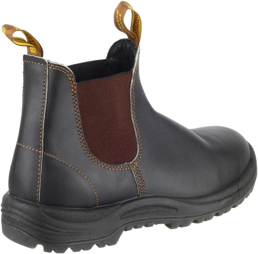 BLUNDSTONE 192, Unisex-Erwachsene Sicherheitsstiefell 43 EU Braun Stout Brown Stout Brown, 43 EU Bra