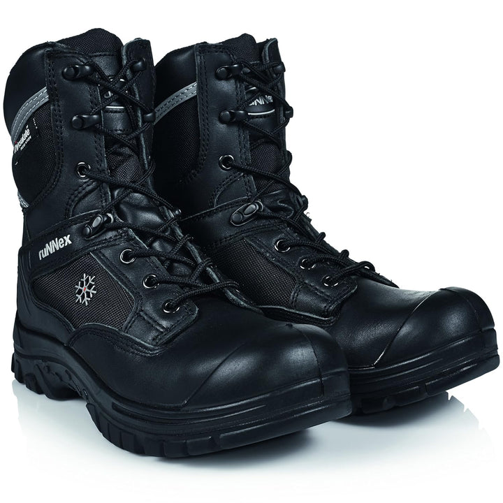 ruNNex Winter Sicherheitsstiefel S3 WinterStar mit Thinsulate-Futter Grösse 43, schwarz, 5330 43 EU,