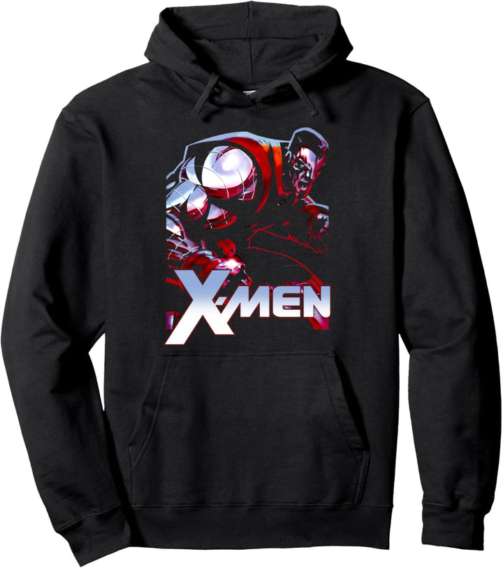 Marvel X-Men Colossus Shimmery Shining Pullover Hoodie