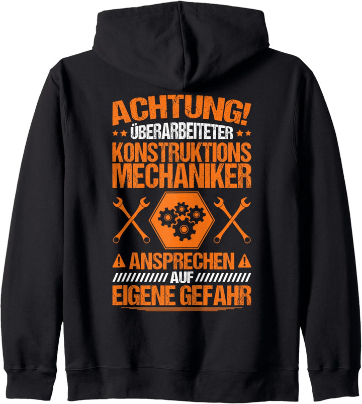 Überarbeiteter Konstruktionsmechaniker Kapuzenjacke