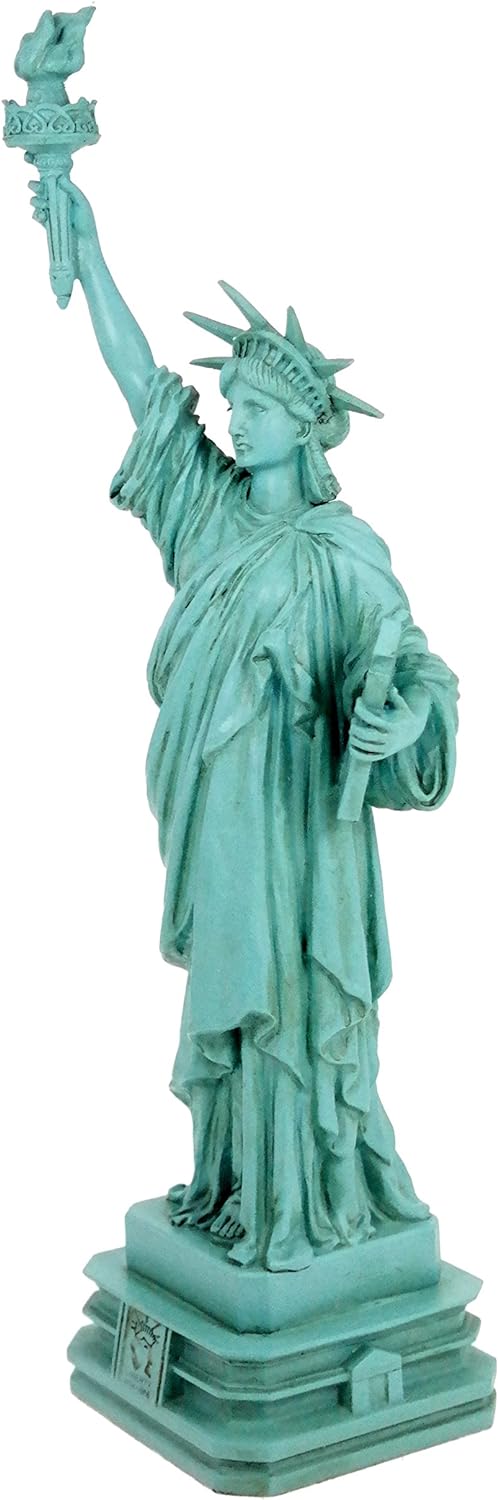 Veronese Design Freiheitsstatue Statue of Liberty 32 cm grün New York Figur Skulptur