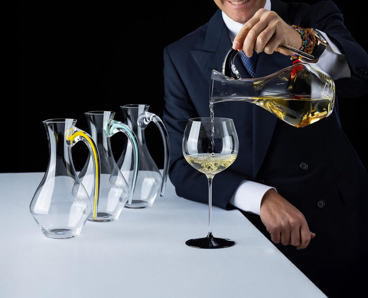 RIEDEL Fatto A Mano Cabernet Dekanter - Schwarz