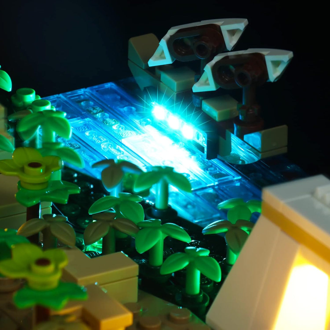 LED Beleuchtungsset Kompatibel mit Lego Cheops Pyramide, LED Beleuchtungsset Kompatibel mit Lego Gre