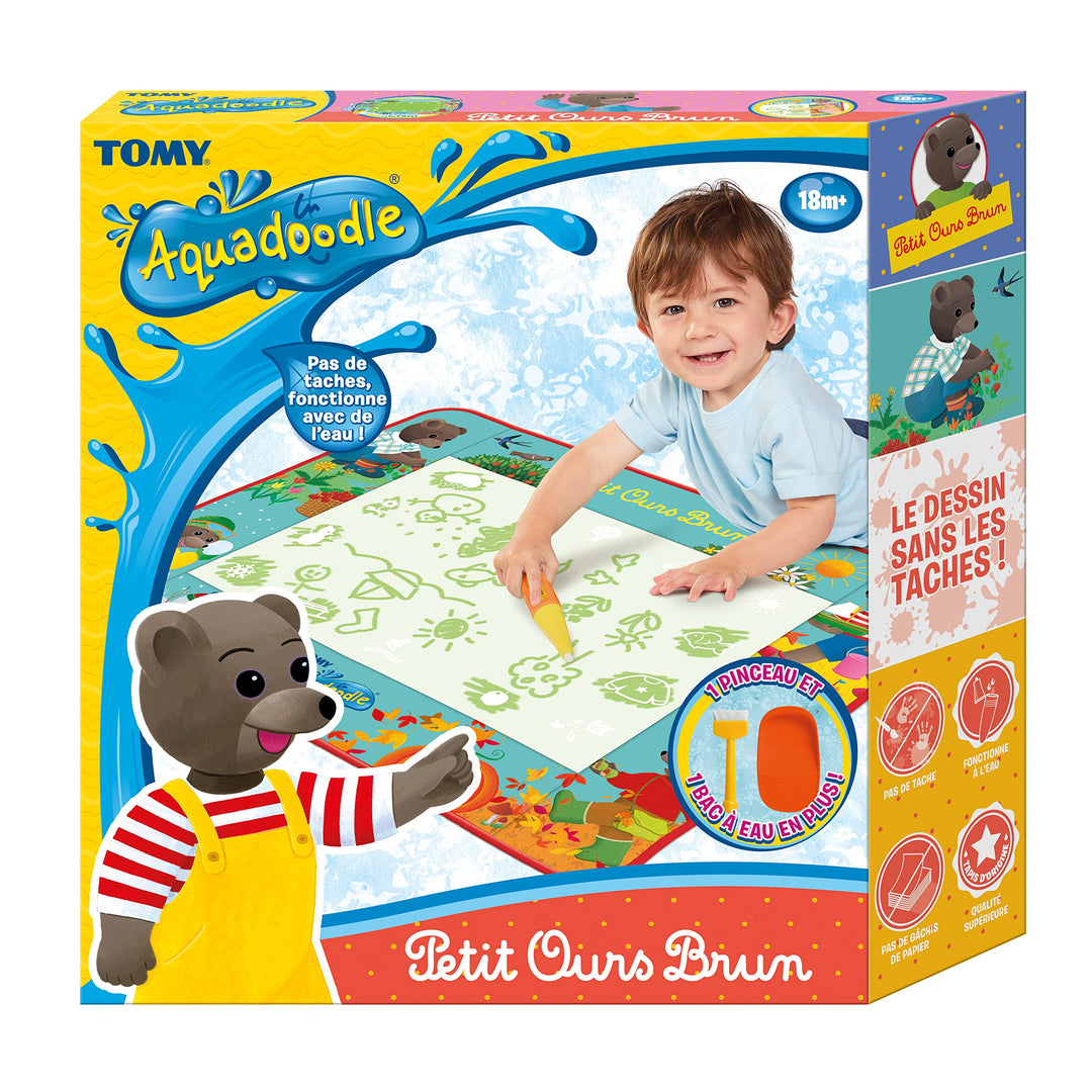 AquaDoodle Petit Our Brun, Wassermalteppich, Riesenmotiv