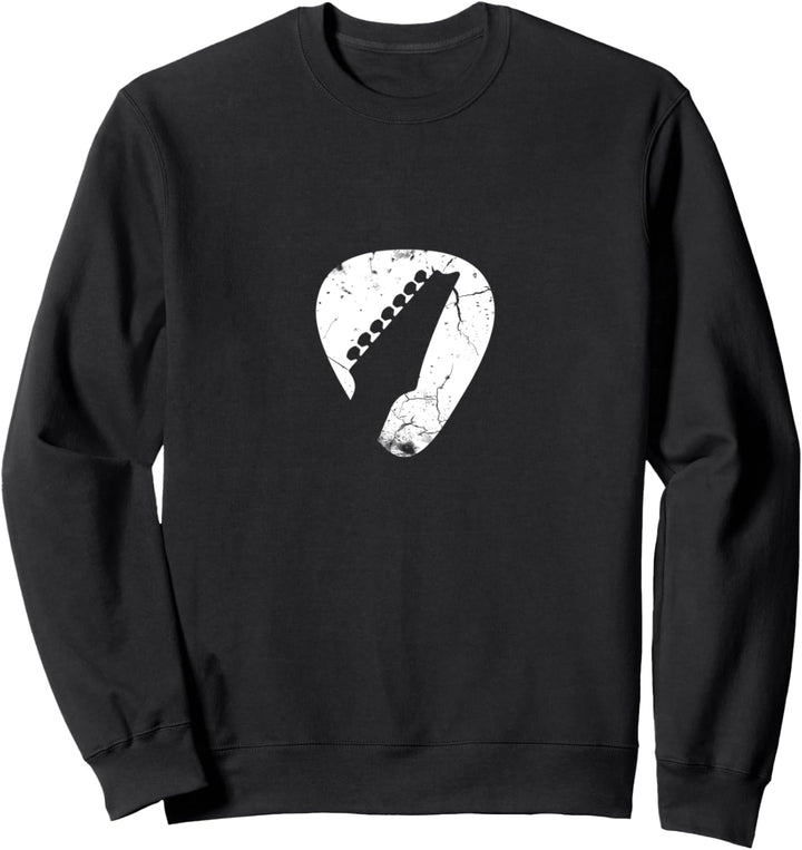 Metal Gitarre Hardcore Rock Metalhead - E-Gitarre Gitarrist Sweatshirt