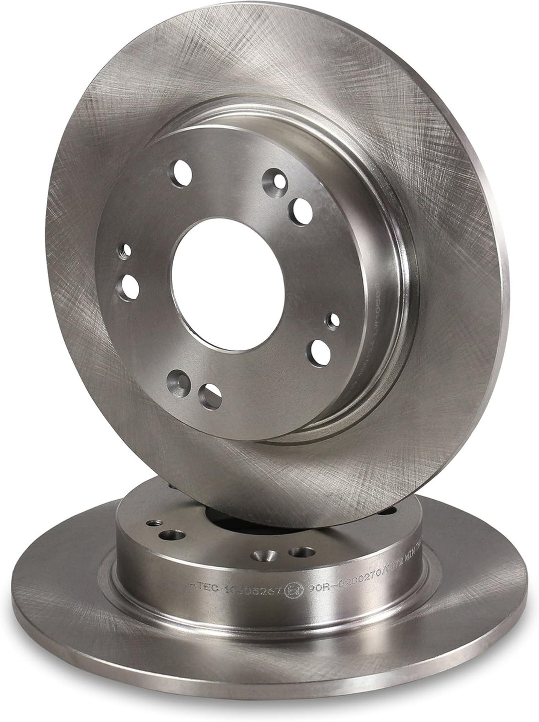 ATEC Germany Bremsenset Hinterachse inkl. Bremsscheiben Ø 260 mm Voll + Bremsbeläge Hinten, Passend