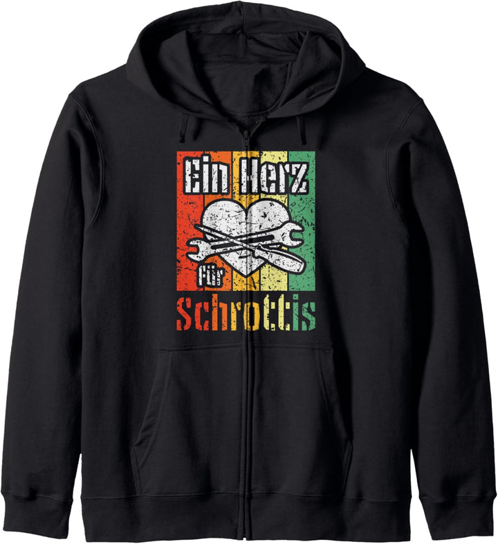Handwerker, Schrotthändler, Ein Herz für Schrottis Kapuzenjacke