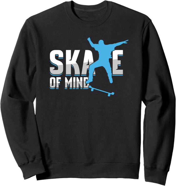 Skateboard Skate Skateboarder Geist Verstand Skate Geschenk Sweatshirt