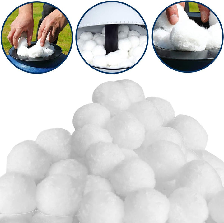 Monzana Filterbälle 1400g ersetzen 50kg Filtersand für Pool Schwimmbad Aquarium Teich Sandfilteranla