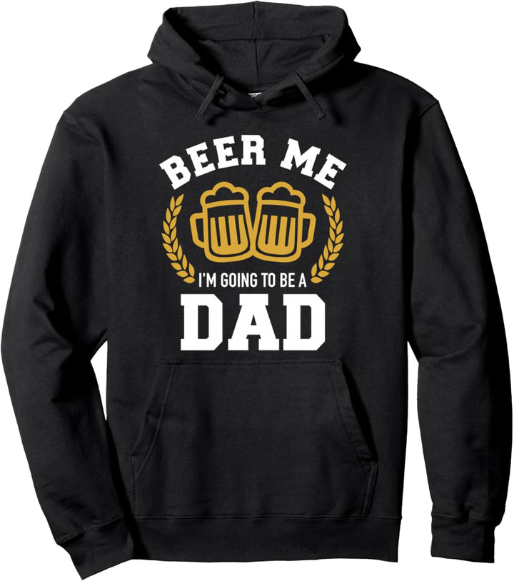Prost Bier werde Papa Vater Baby Verkündung Pullover Hoodie