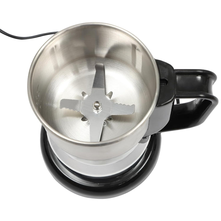 Kaffeemühle Elektrisch 300W Kaffeemühle, 22000U/m Gewürzmühle Edelstahl mit Pinsel &amp; Löffel, 500ml K