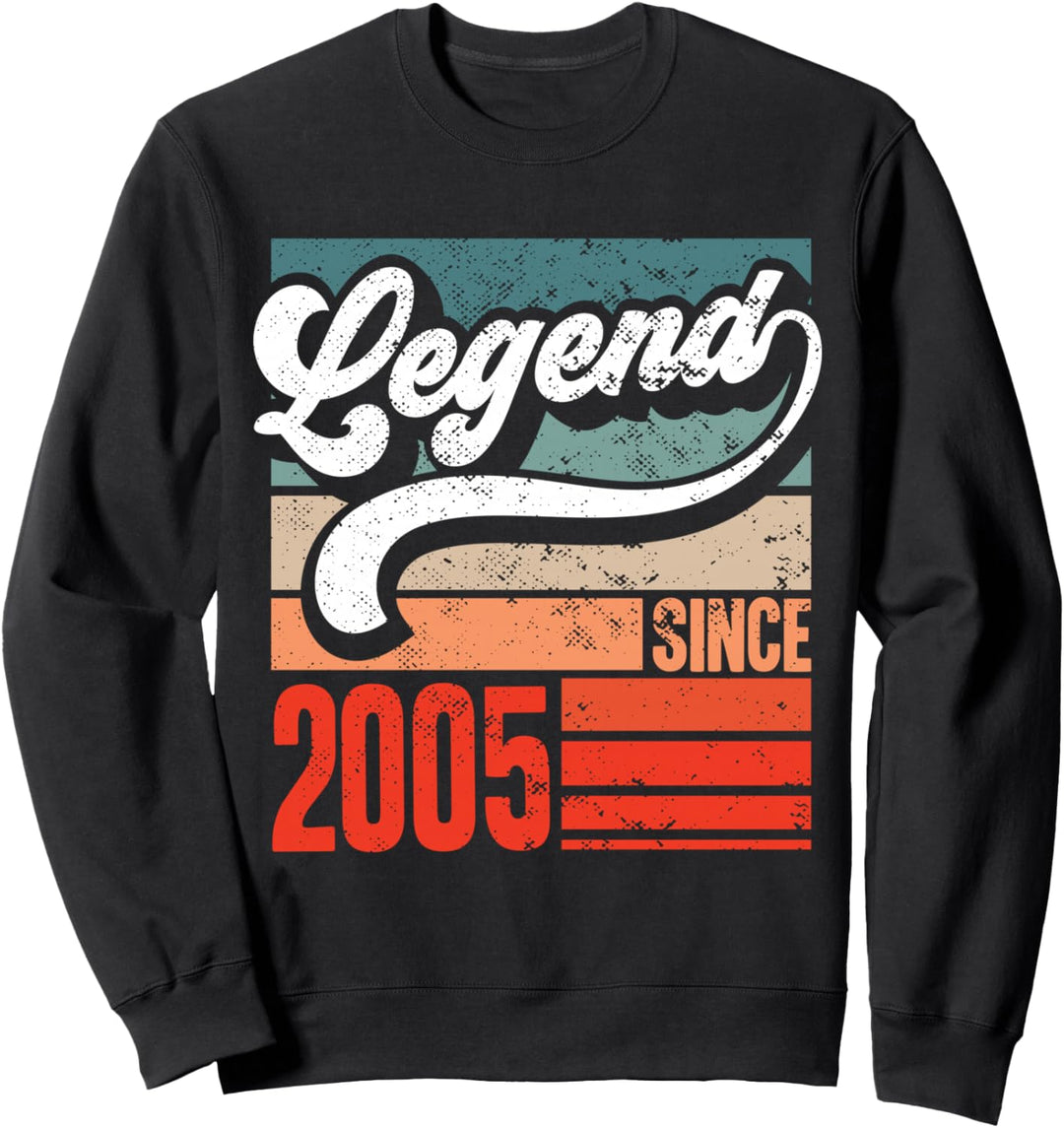 16. Geburtstag Vintage 2005 16 Jahre alt Mädchen Jungen Teenager Sweatshirt