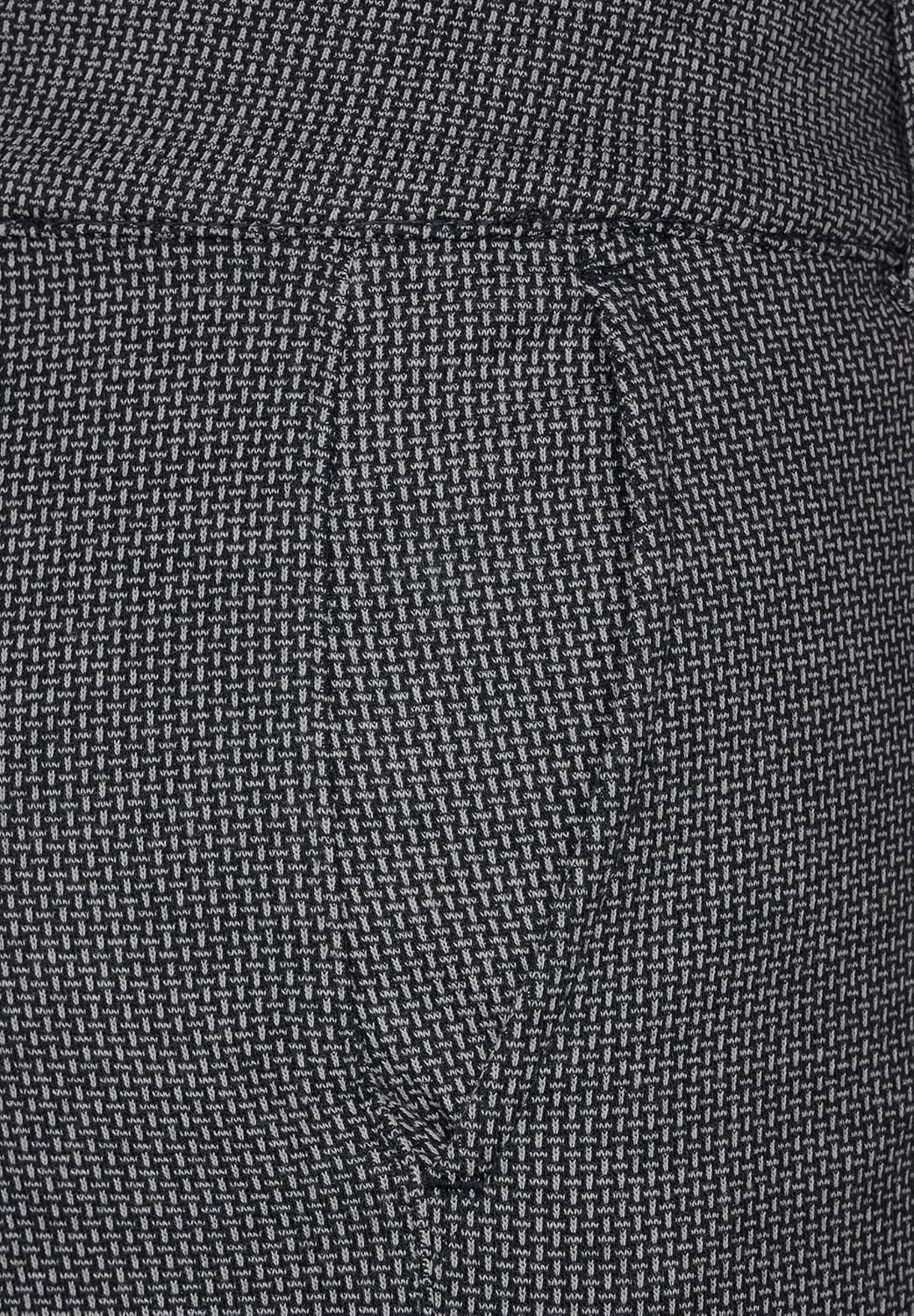Street One Damen Chinohose Jacquard, 34W / 28L
