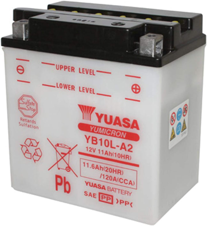 YUASA BATTERIE YB10L-A2 offen ohne Saeure