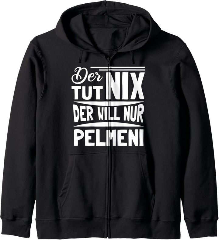 Pelmeni Teigtaschen Russe Russisches Essen Nationalgericht Kapuzenjacke