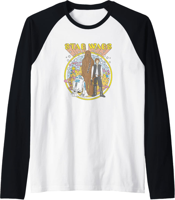 Star Wars Vintage Psych Rebels Raglan
