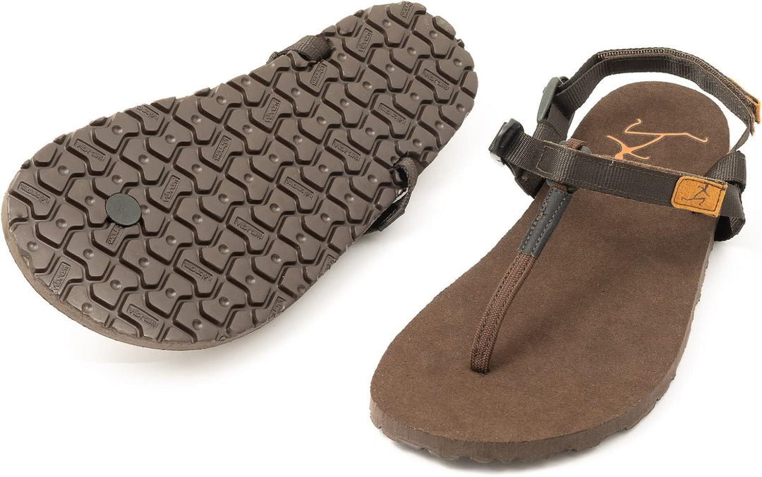 Pies Sucios Terra Sandals 40 EU Weit Ss23 10mm Braun, 40 EU Weit Ss23 10mm Braun