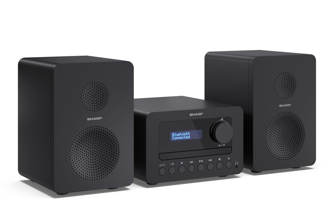 SHARP XLB520D HI-FI-Soundsystem Kompaktanlage (40 Watt, digitales Radio mit DAB+ und FM-Tuner, Bluet