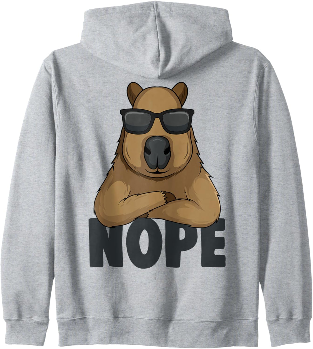 Capybara Kinder Jungen Mädchen Damen Kapuzenjacke