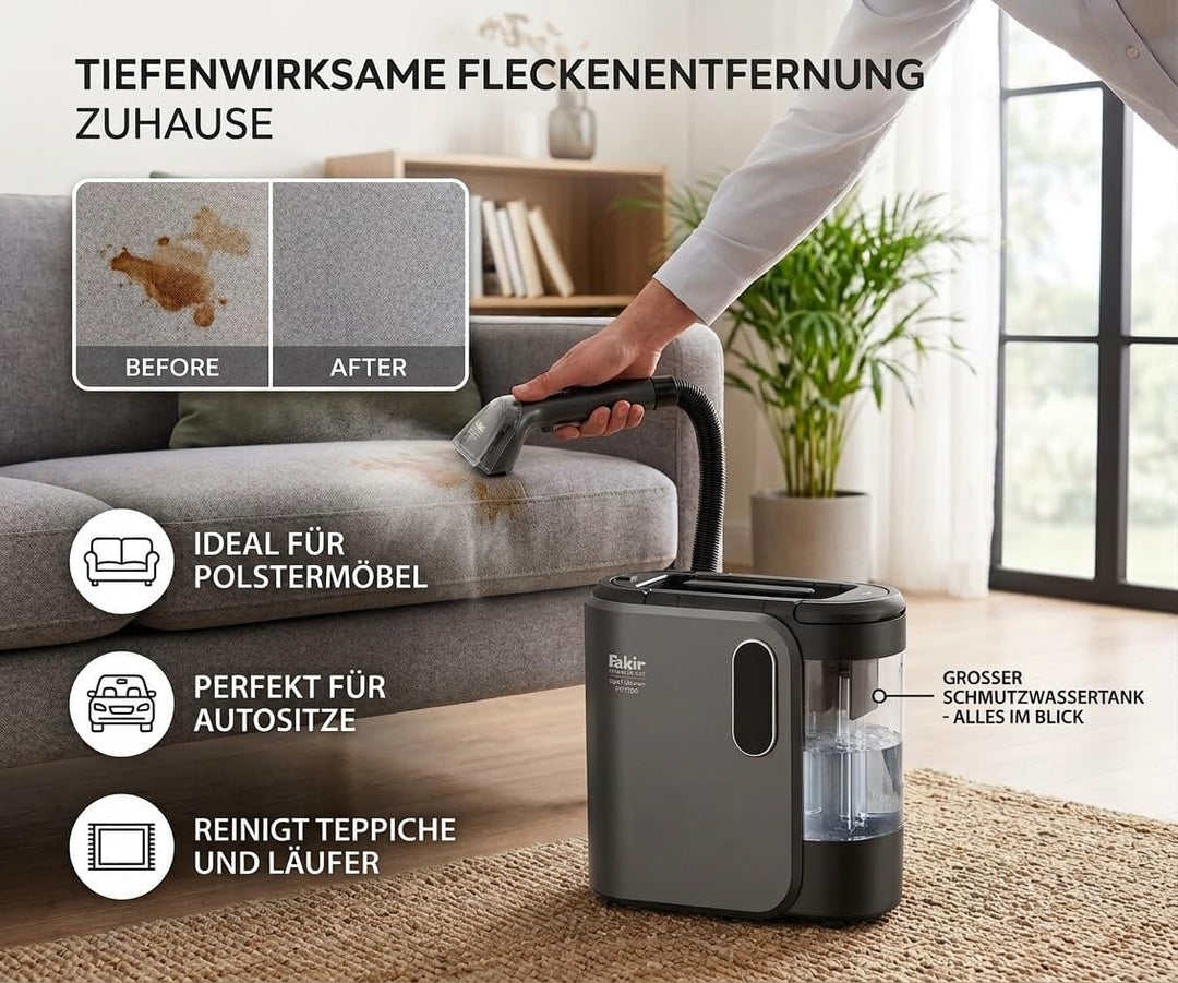Fakir SDA Dampf/Fleckenreiniger schwarz Spot Cleaner PR 7020