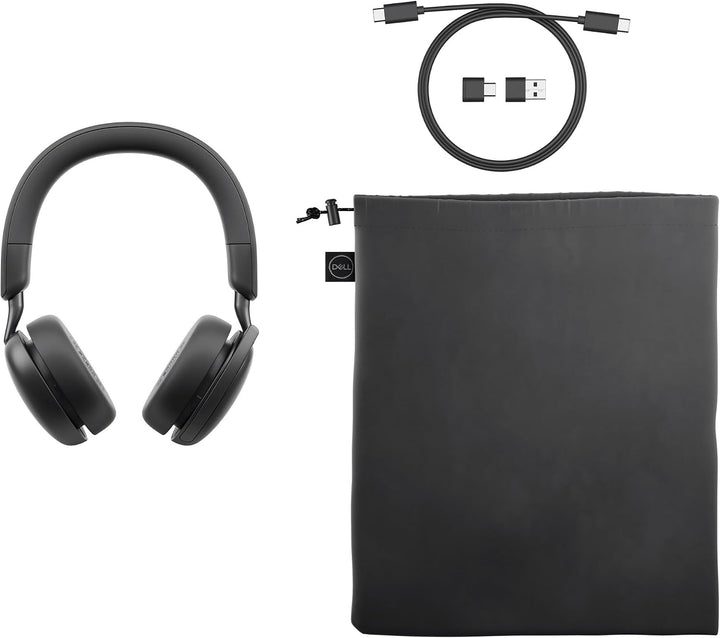 Dell WL5024 Pro Wireless ANC Headset - Hybrid Active Noise Cancellation, AI-Based Noise Cancellation