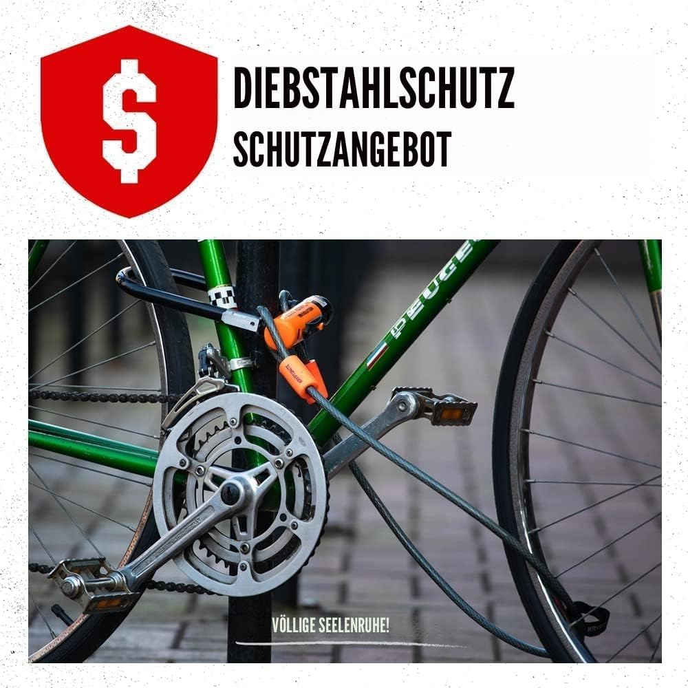 Kryptonite 3500317 Motorradschloss, Yellow, Einheitsgrösse 998457