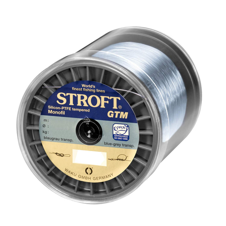 STROFT GTM 1000 m Monofile Angelschnur 0.08 mm bis 0.60 mm Blaugrau transparent 0,160mm-3kg, 0,160mm