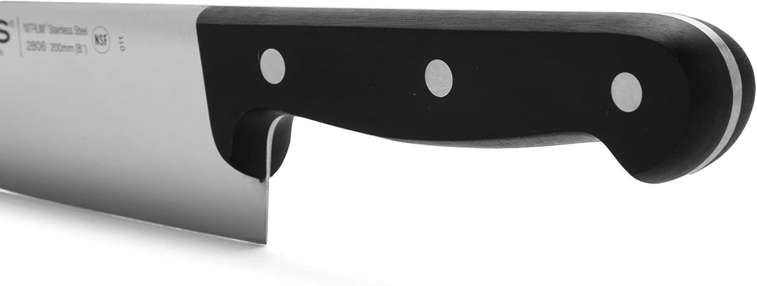 Arcos Messerset 2-teilig - Edelstahl Nitrum, Klinge 360 mm, 363 g - Professionelles Küchenmesser zum