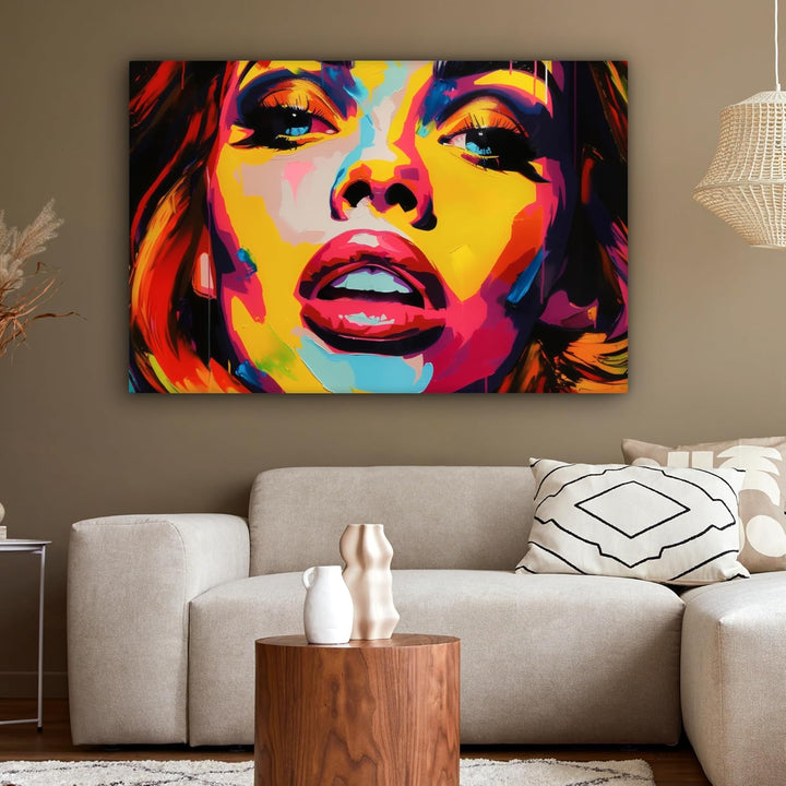 MuchoWow© Leinwandbild Gross 120x80 cm XXL Dekoration Wohnzimmer Bilder Pictures Wall Decoration Liv