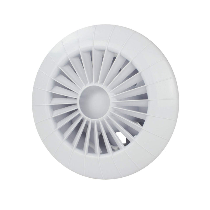 Lüfter Ventilator Badezimmer Lamellen Bewegungsmelder rund eckig Zu Abluft Turbine Ø 120 mm Standard