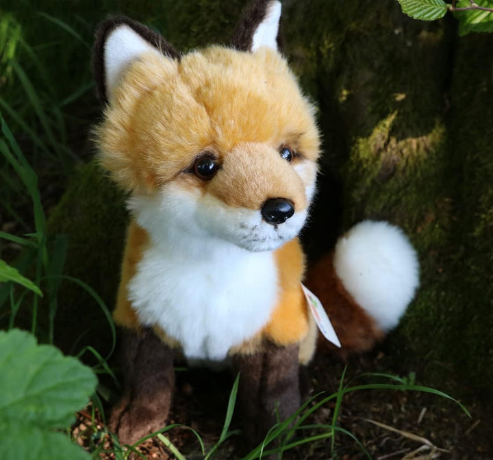 Uni-Toys - Rotfuchs klassisch - 27 cm (Höhe) - Plüsch-Fuchs, Waldtier - Plüschtier, Kuscheltier Sing