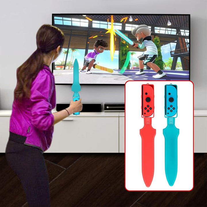 2024 Switch Spiele Zubehör Sets für Kinder Nintendo Switch Sports, 10-in-1-Familien Party Pack Spiel