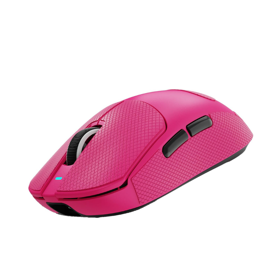 ATTACK SHARK X8PLUS Mouse with Grip Tape for Large Hand, 55g Superlight, PixArt PAW3395PRO Gaming Se