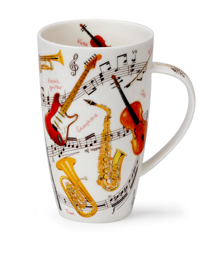 DUNOON Tasse Form Henley Motiv "Instrument"