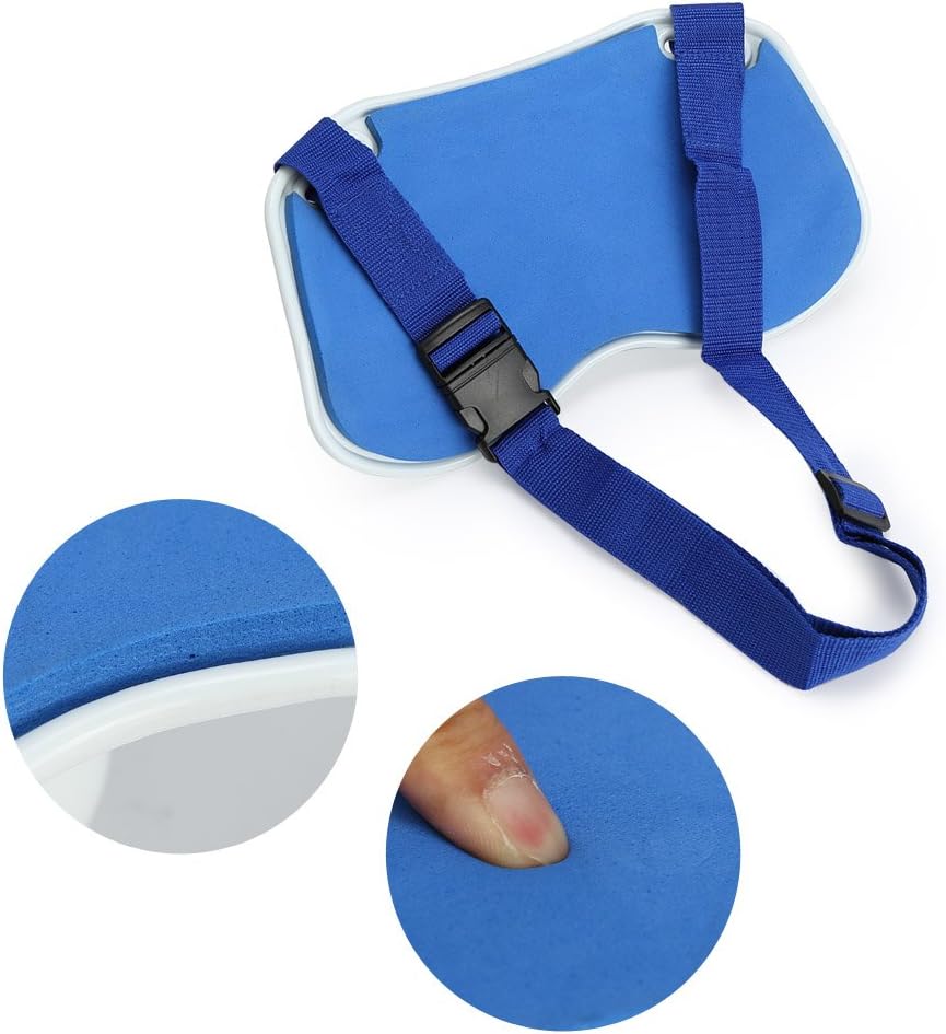 PELLOR Angeln Kampfgurt, 360° Verstellbarer Rutenhalter mit Eva-Polsterung, Einfacher Rutenhalter, A