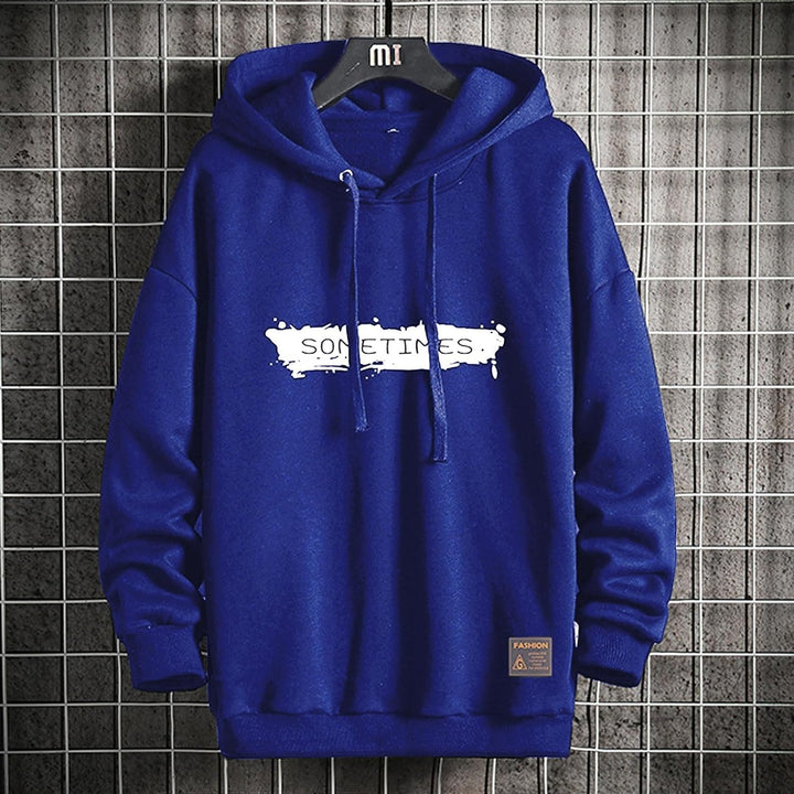Moshtashio Hoodie Herren Basic Kapuzenpullover Langarm Sweatshirts Classic Männer Hoodie Druck Pullo