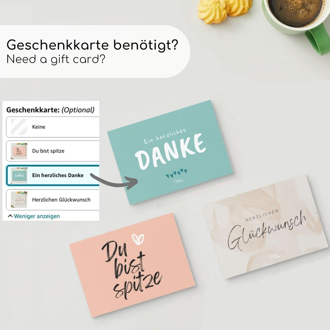 Milu Thermosflasche 750ml Isolierte Trinkflasche - Ostergeschenke für Frauen & Männer I Geschenk Ide