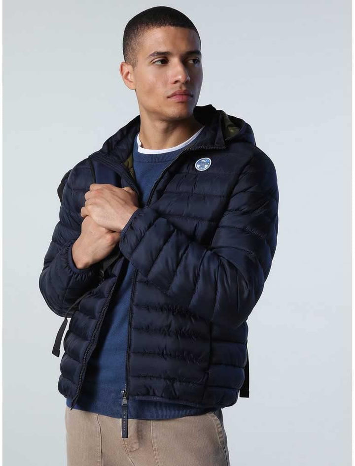 NORTH SAILS Herren Skye Hooded Jacke XXL NAVY BLUE, XXL NAVY BLUE