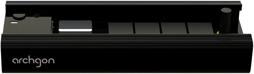 Archgon MSD-3100-1 Externes SSD Dock NVMe(PCIe)/SATA, Kompatibel mit M.2 2242/2260/2280 SSD, USB 3.2