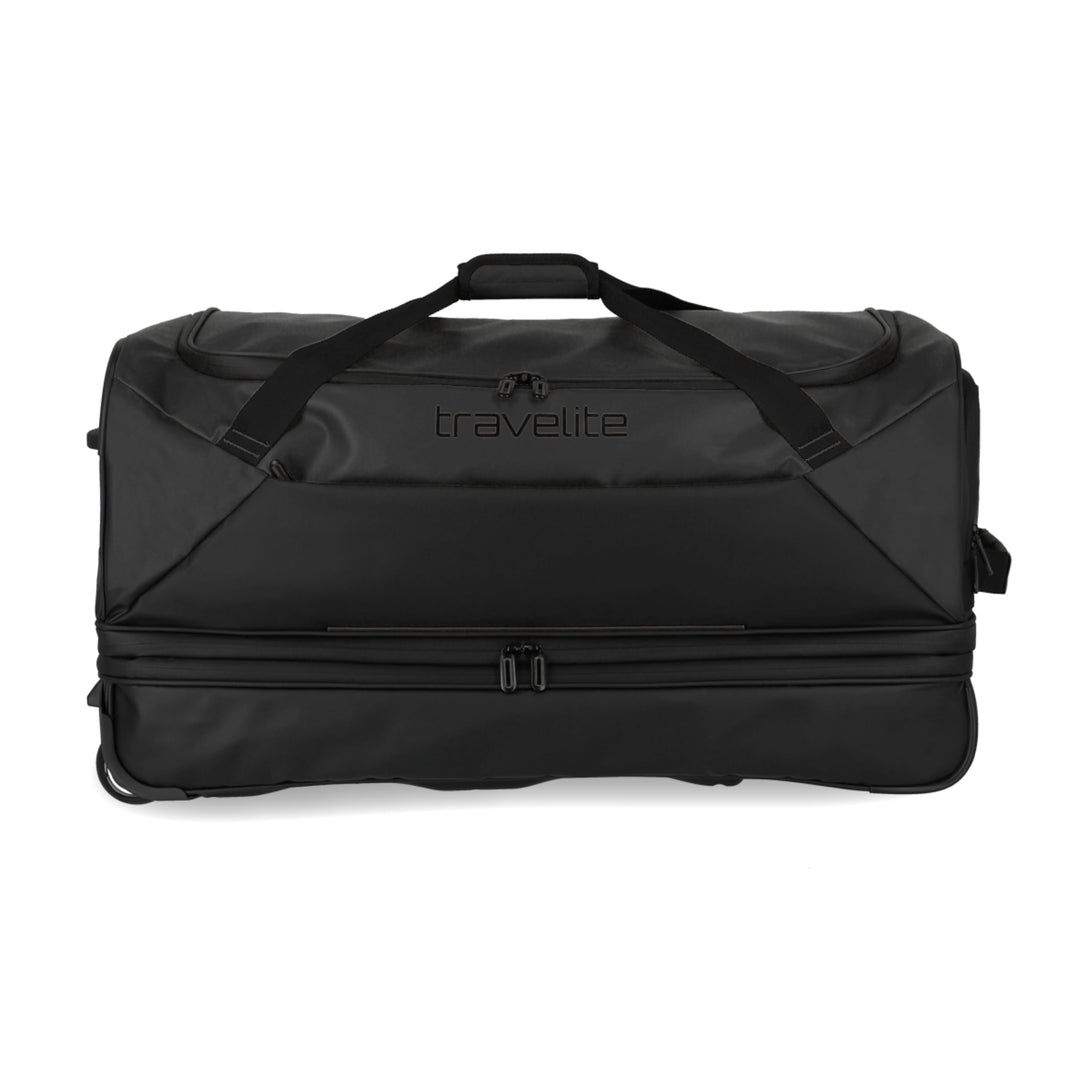 Travelite Trolley Reisetasche mit Rollen aus wasserabweisendem Material, Basics Weichgepäck Rolltasc
