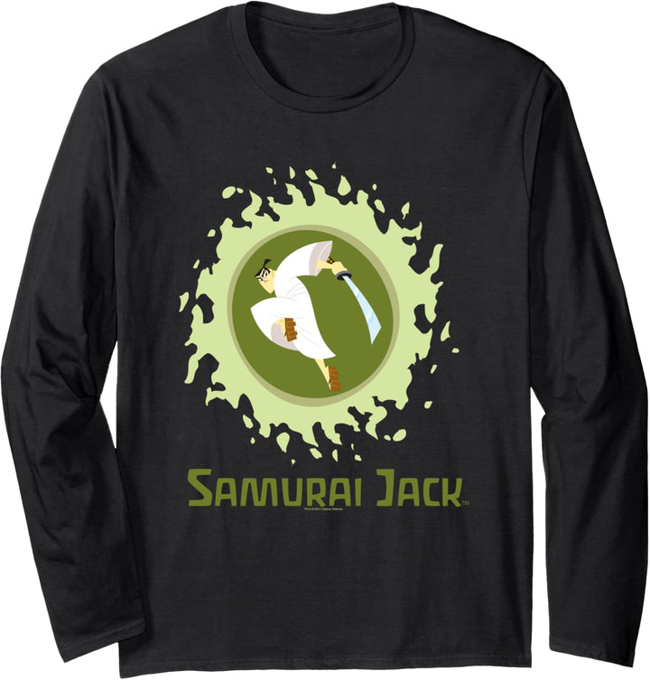 Samurai Jack Samurai Jack Green Eclipse Langarmshirt