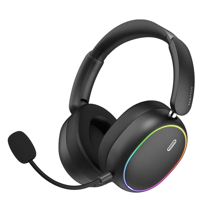 HATOR Phoenix 2 Wireless Gaming-Headset – 40mm Hi-Res Treiber, Hybrid ANC, Spatial Audio, Head Track