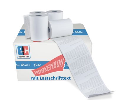 EC Cash Thermorollen passend für Ingenico ICT 220 [9m] (50 Rollen) - markenbon