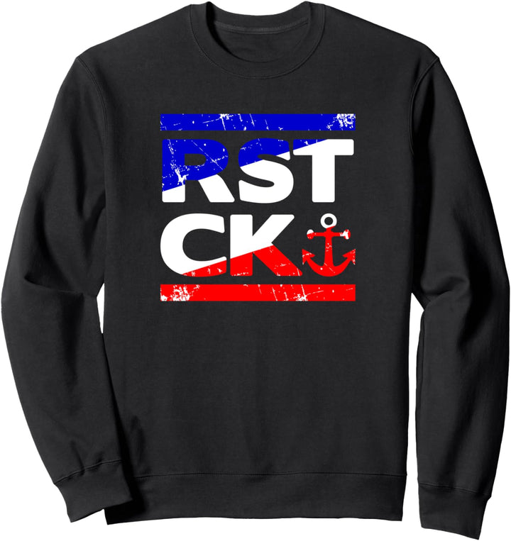 Rostock Rostocker Stadt Spruch Sprüche Ostsee Design Sweatshirt